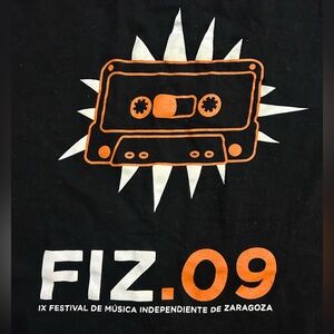 FIZ.09 Festival de Musica Independiente de Zaragoza Festival Tee